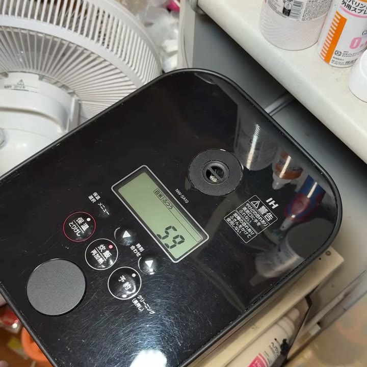 5回戦で掃除した私の炊飯器 象印STAN. NW-SA10