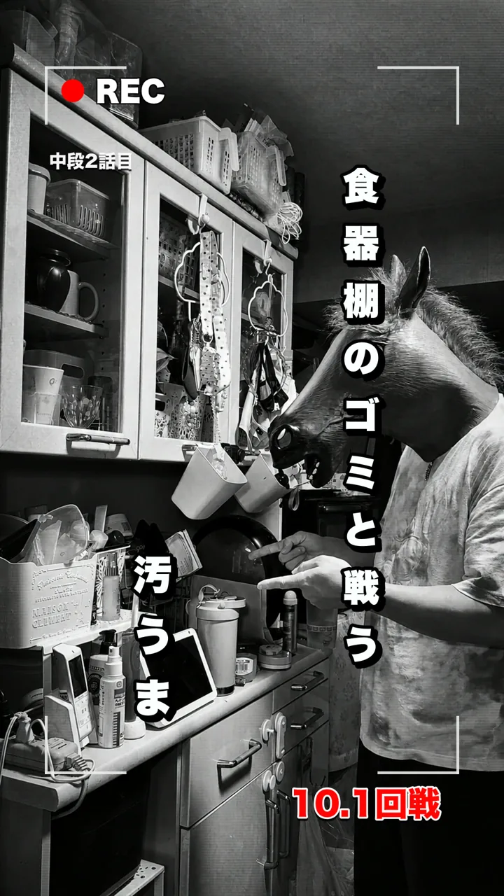 10.1回戦「食器棚のゴミと戦う」の表紙